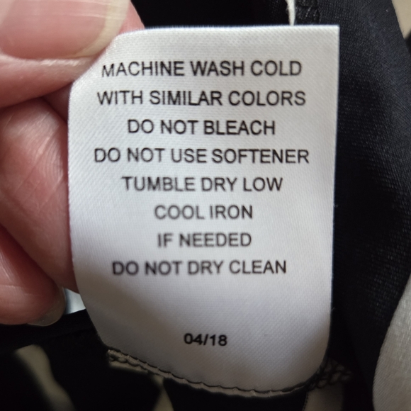 IBKUL Sun Protection Long Sleeve Quarter Zip Black/White Stripe Large - Picture 6 of 6